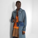 FENDI By The Way Soft Mini Blue FF denim flocked mini-bag - Image 4